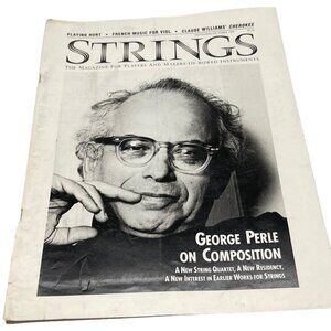Strings magazine paperback copyright 1989 English David Lusterman 74 pages READ
